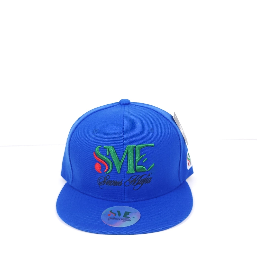 Me Makeover Essentials Blue Snapback Hat - image 1